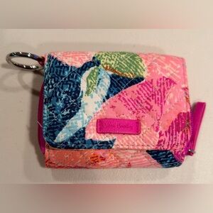 Vera Bradley | RFID compact bifold wallet Superbloom pattern